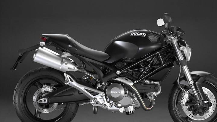 Ducati Monster Side Photo